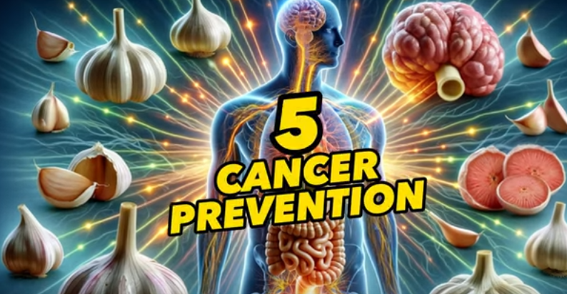 Garlic health benefits for Cancer Prevention