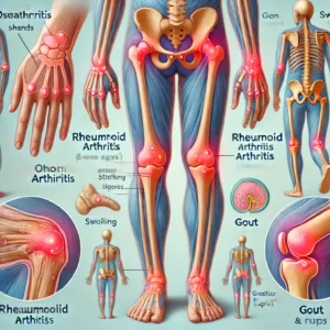 illustration of Arthritis Types and Early Signs