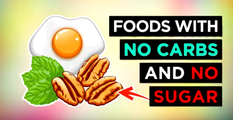 foods with no
carbs and no sugars